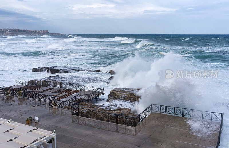 不寻常的天气- Ortigia，锡拉丘兹，西西里